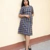Label RishMaan Plaid Midi