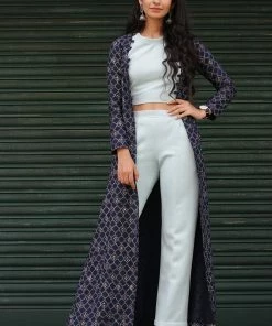 Label RishMaan Royal Blush Ensemble Pant Uptown Contemporary