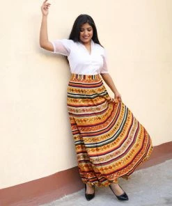 Label RishMaan Carnival - Yellow Uptown Contemporary