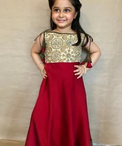 Ekanta Upasna Maroon Mini