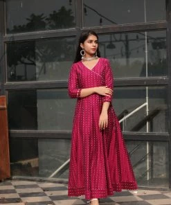 Label RishMaan Uptown Contemporary Soraya - Magenta