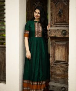 Ekanta Nilambari Green Margazhi Moments