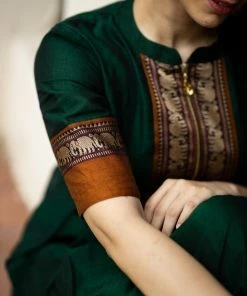 Ekanta Nilambari Green Margazhi Moments