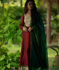 Ekanta Upasna Maroon Margazhi Moments