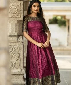 Ekanta Margazhi Moments Athulya Magenta