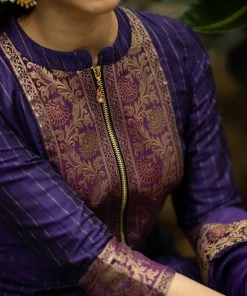 Ekanta Margazhi Moments Sangamithrai Violet