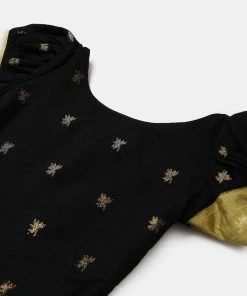 The Anarkali Store Diva Crop Top And Skirt