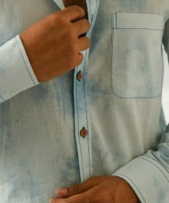Gulaal Blue Tie- Dye Shirt