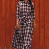 Gulaal Coca Flannel Shirt Dress Gypsy Soul
