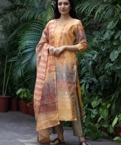 PRINTS VALLEY Nidhi-Mustard Jaipur Tales