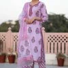 PRINTS VALLEY Lavender Mughal Buta Set