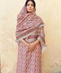 PRINTS VALLEY Pastel Orange Tiger Print Set Jaipur Tales 9 PRINTS VALLEY Pastel Orange Tiger Print Set Jaipur Tales