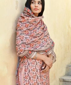 PRINTS VALLEY Pastel Orange Tiger Print Set Jaipur Tales 10 PRINTS VALLEY Pastel Orange Tiger Print Set Jaipur Tales