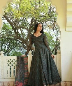 PRINTS VALLEY Jaipur Tales Jiya-Green