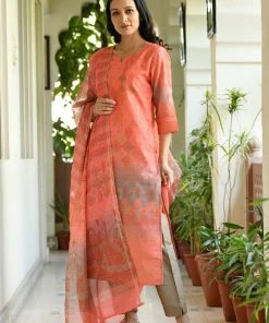PRINTS VALLEY Nidhi - Peach Jaipur Tales 7 PRINTS VALLEY Nidhi - Peach Jaipur Tales