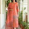 PRINTS VALLEY Nidhi - Peach Jaipur Tales