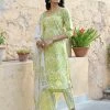 PRINTS VALLEY Green Yellow Floral Kurta Set