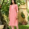 PRINTS VALLEY Pink Muslin Shibori Set Jaipur Tales