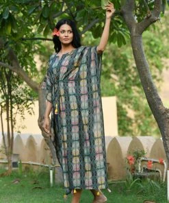 PRINTS VALLEY Jaipur Tales Laila Kaftan