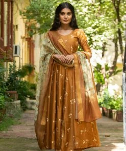 PRINTS VALLEY Jaya - Mustard