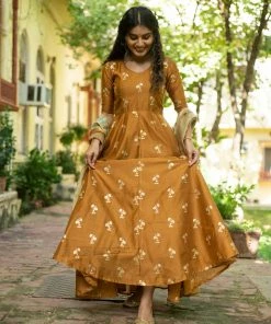 PRINTS VALLEY Jaya - Mustard