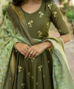 PRINTS VALLEY Jaipur Tales Jaya - Olive