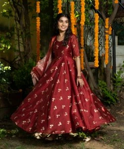 PRINTS VALLEY Jaya - Red