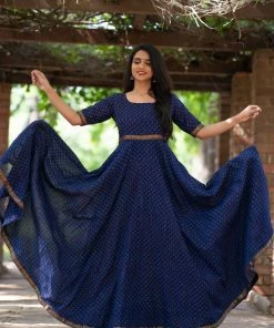 The Stitches Margazhi Moments Maurya - Blue