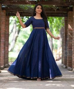The Stitches Margazhi Moments Maurya - Blue