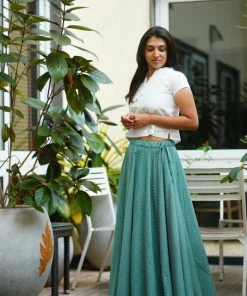 The Stitches Pali - Sea Green Margazhi Moments