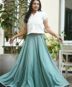 The Stitches Pali - Sea Green Margazhi Moments