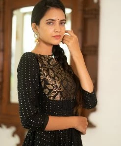 The Stitches Margazhi Moments Twinkle - Black