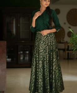 The Stitches Ziva - Green Margazhi Moments