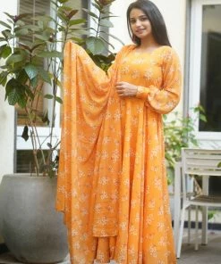 The Stitches Margazhi Moments Yuthi - Yellow