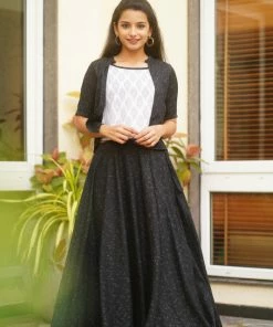 The Stitches Margazhi Moments Vahini - Black