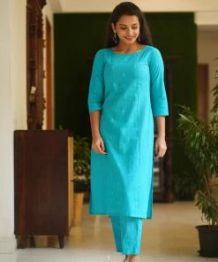 The Stitches Handloom Blue