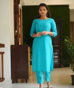 The Stitches Handloom Blue