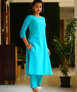 The Stitches Handloom Blue