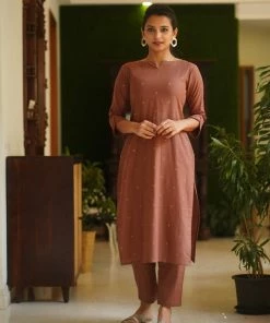 The Stitches Jillmil - Chocolate Brown Margazhi Moments