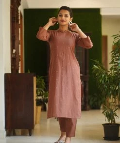 The Stitches Jillmil - Chocolate Brown Margazhi Moments