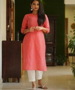 The Stitches Aadrika- Peach Pink