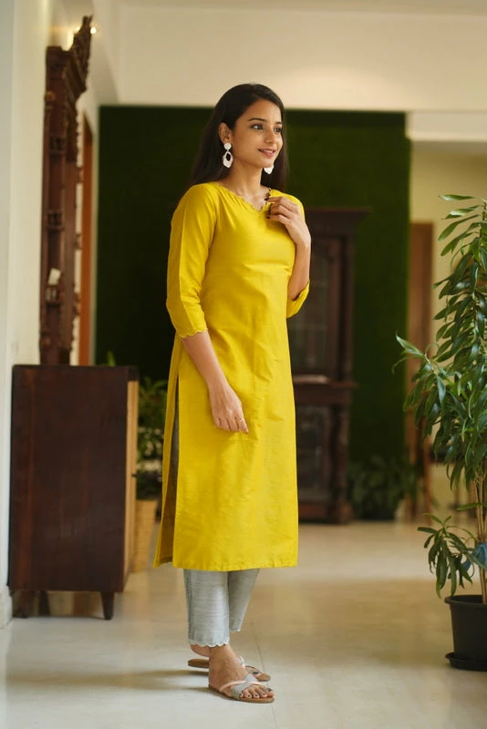 The Stitches Aadrika- Honey Mustard Margazhi Moments 6 The Stitches Aadrika- Honey Mustard Margazhi Moments