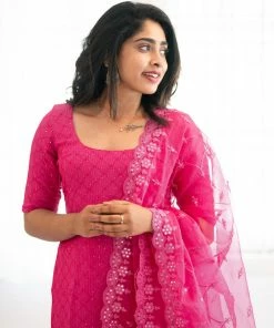 Ekanta Margazhi Moments Ira- Rani Pink