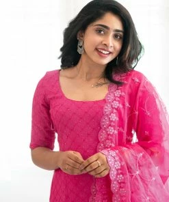 Ekanta Margazhi Moments Ira- Rani Pink