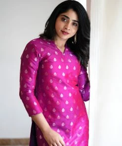 Ekanta Mayura Rani Pink Kurti