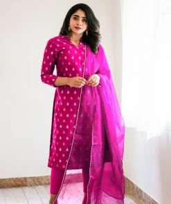 Ekanta Mayura Rani Pink Kurti