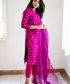Ekanta Mayura Rani Pink Kurti