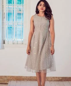 Ekanta Margazhi Moments Agatha Sequins Frock