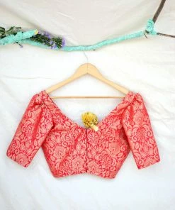 Aara Tops & Blouses Zeenath Red - Blouse