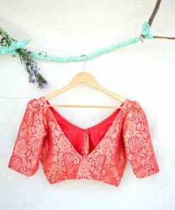 Aara Tops & Blouses Zeenath Red - Blouse